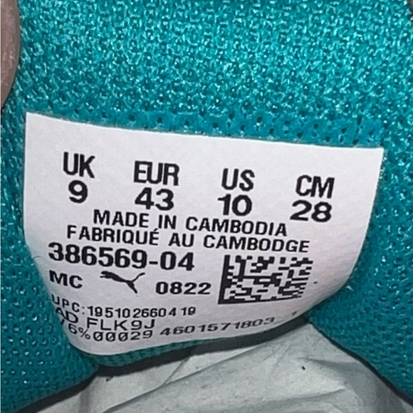 Men’s size 10 Puma Prevail Trinimic - Picture 6 of 8